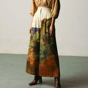Artistic Wide Leg Pants